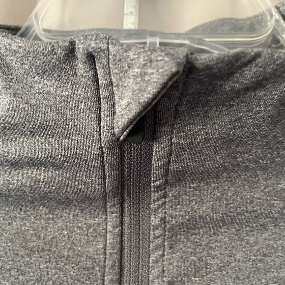 Cooperstown Dreams Park long-sleeved gray quarter-zip pullover zip side pockets - Picture 3 of 13